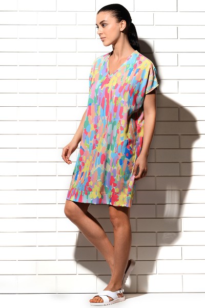 Pastel Invasion Tunic Dress